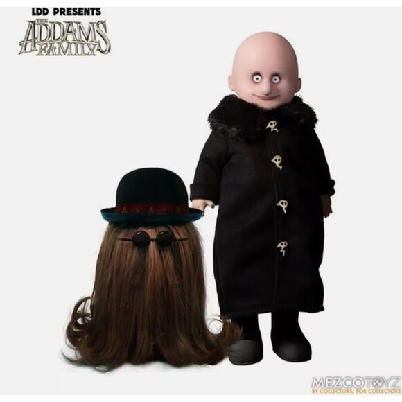 Living Dead Dolls The Addams Family Uncle Fester & Cousin It - Picture 4 of 13